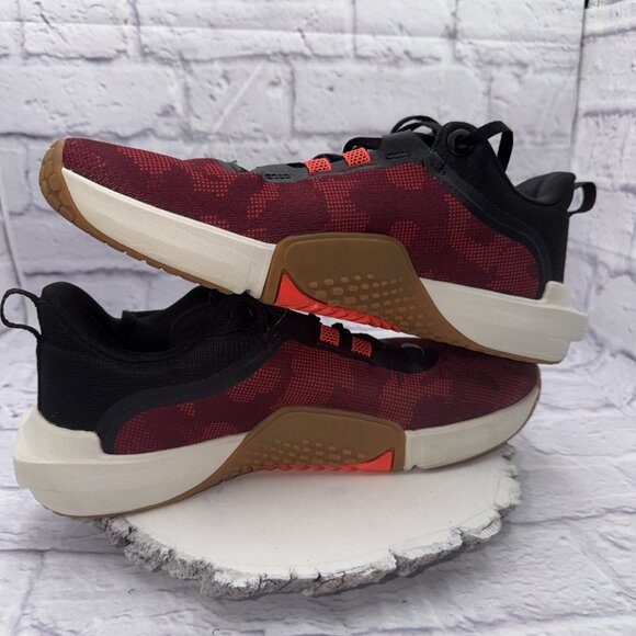 Under Armour Mens TriBase Reign Vital Red Black Cross Training Shoes Size 11.5 - Picture 12 of 13